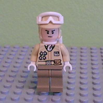LEGO Minifigure -- Hoth Rebel Trooper-Star Wars / Star Wars Episode 4/5/6 -- SW0259 -- Creative Brick Builders